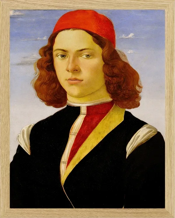 Porträt eines jungen Mannes - 1480