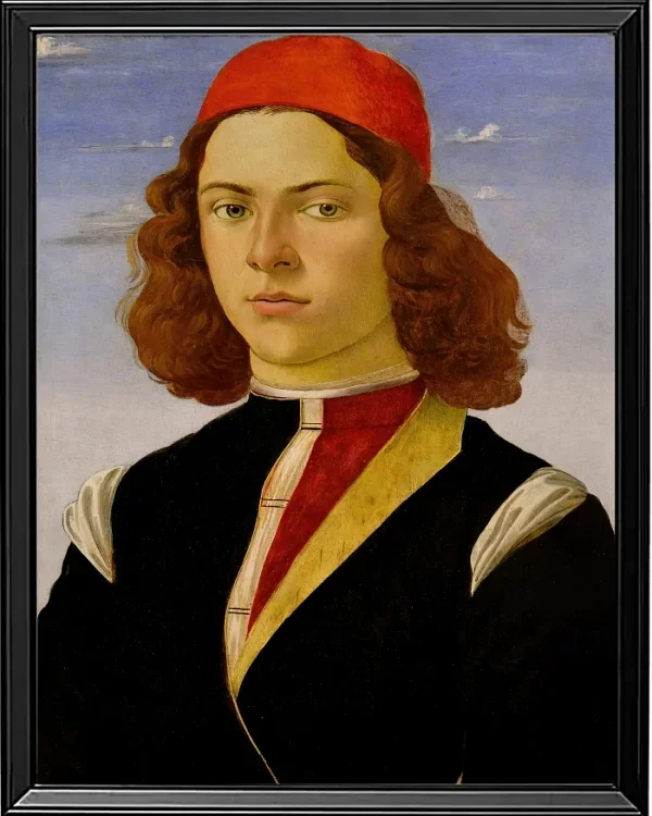 Porträt eines jungen Mannes - 1480