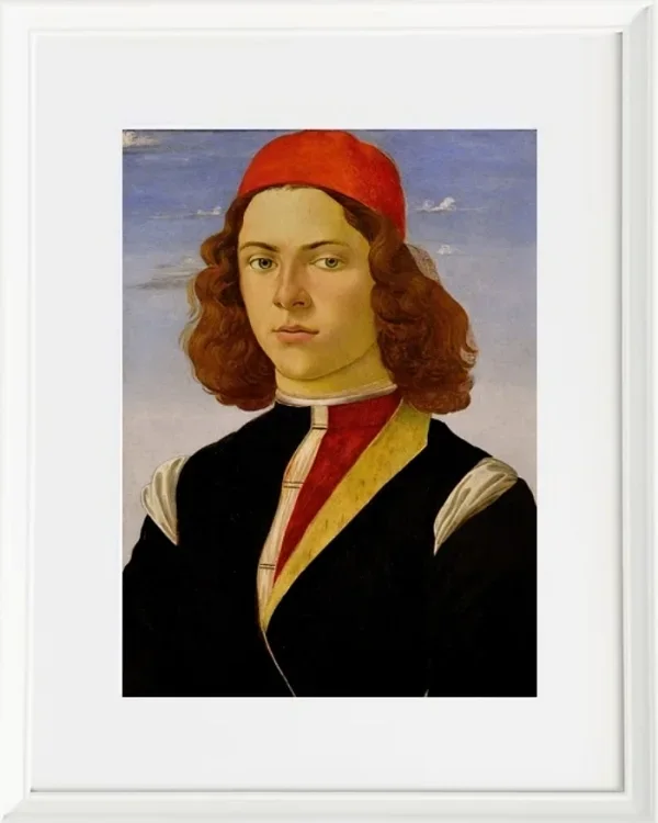 Porträt eines jungen Mannes - 1480