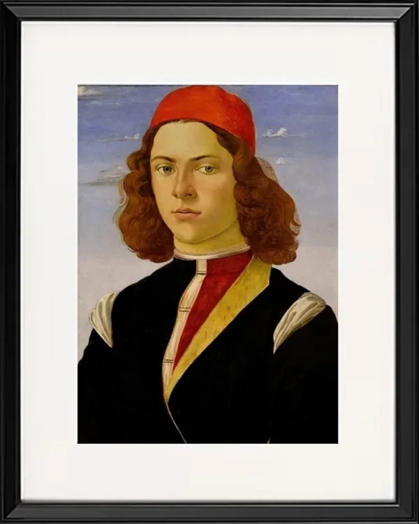 Porträt eines jungen Mannes - 1480