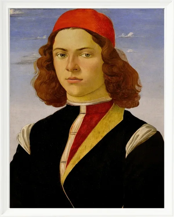 Porträt eines jungen Mannes - 1480