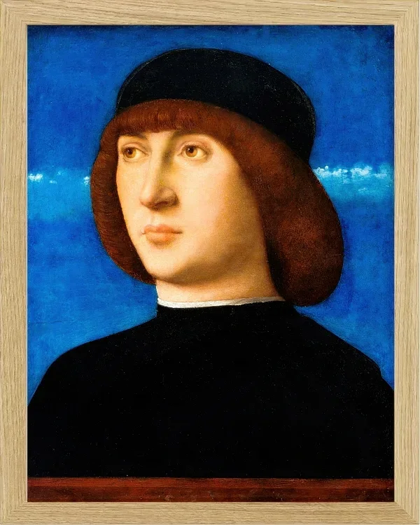 Porträt eines jungen Mannes - 1490