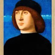 Porträt eines jungen Mannes - 1490