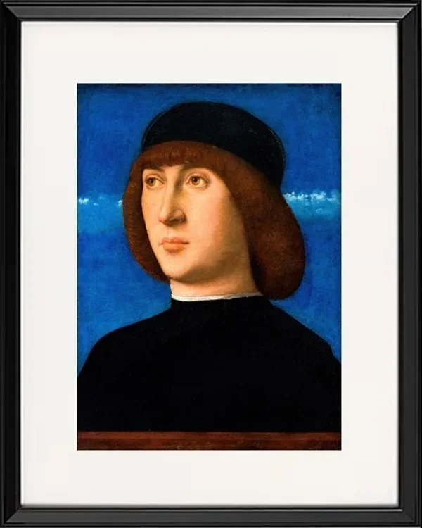 Porträt eines jungen Mannes - 1490