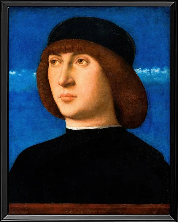 Porträt eines jungen Mannes - 1490