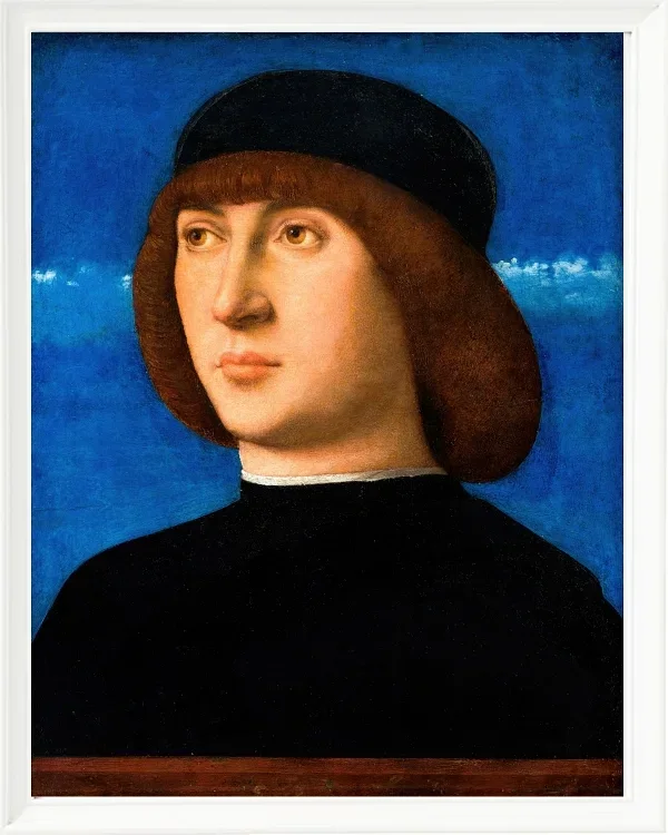 Porträt eines jungen Mannes - 1490