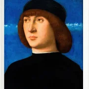 Porträt eines jungen Mannes - 1490