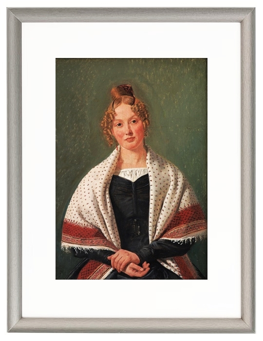 Porträt von Hanne Wanscher - 1835