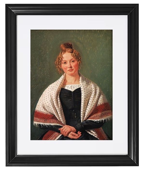 Porträt von Hanne Wanscher - 1835