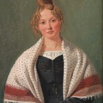 Porträt von Hanne Wanscher - 1835