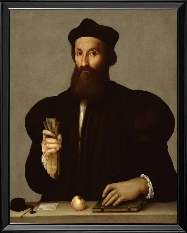 Porträt eines vornehmen Herrn - 1530
