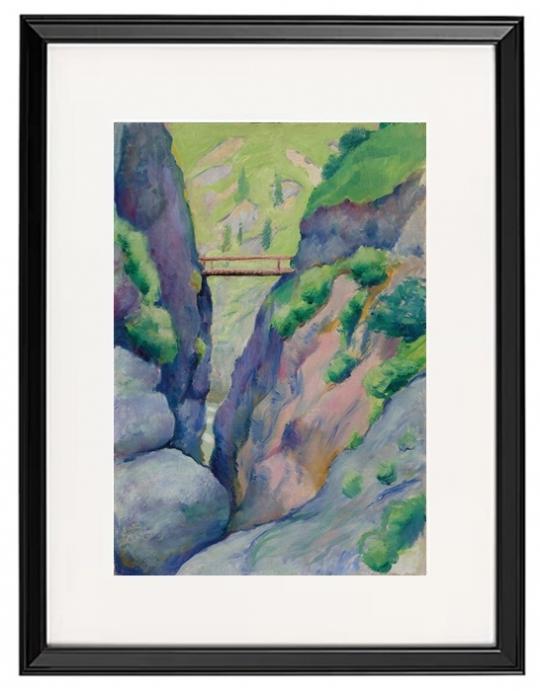 Schlucht in Tegernsee - 1910