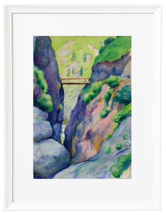 Schlucht in Tegernsee - 1910