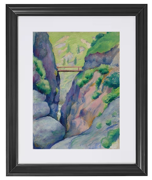 Schlucht in Tegernsee - 1910