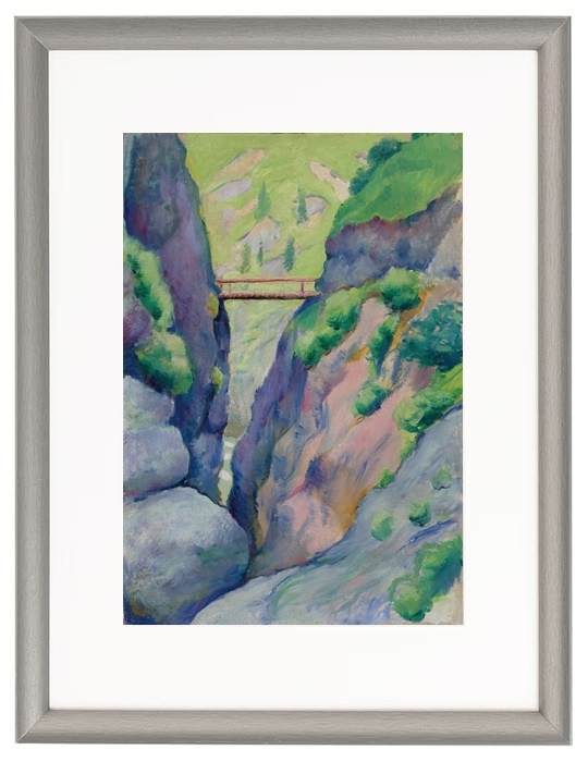 Schlucht in Tegernsee - 1910