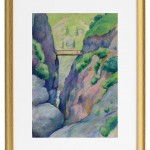 Schlucht in Tegernsee - 1910