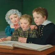 Porträt von C.F. Holmes Kinder - 1832