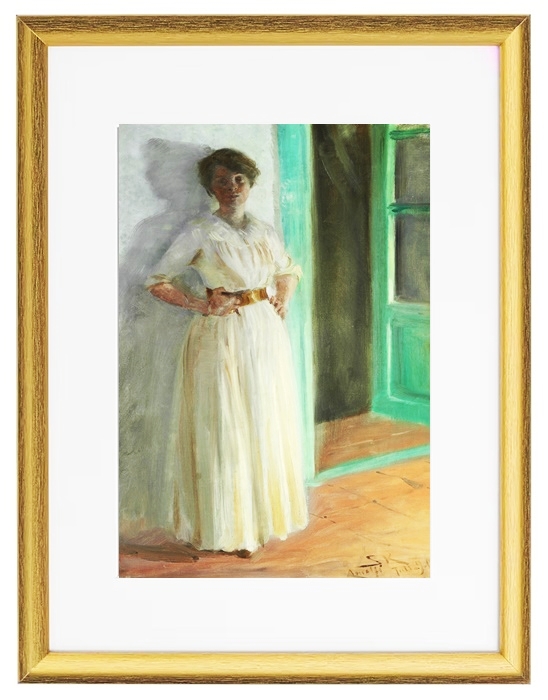 Portrait of Marie Krøyer - 1890