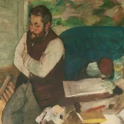 Porträt von Diego Martelli - 1879