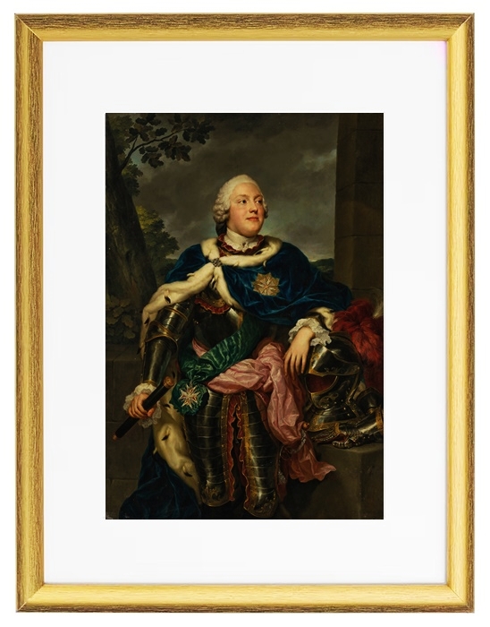 Porträt von Friedrich Christian - 1722
