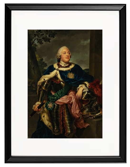 Porträt von Friedrich Christian - 1722
