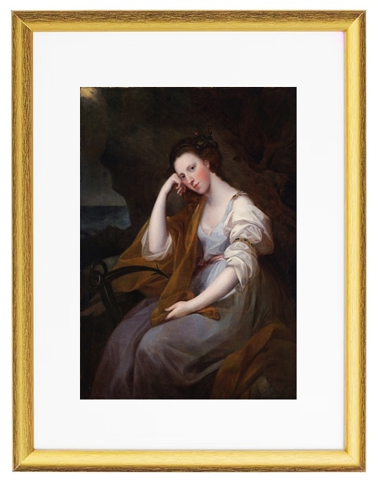 Porträt von Lady Louisa Leveson Gower – 1767