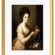 Porträt von Eleanor, Gräfin von Lauderdale - 1789