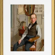 Porträt von Frederik Sødring - 1832