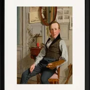 Porträt von Frederik Sødring - 1832