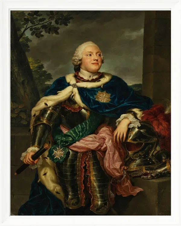 Porträt von Friedrich Christian - 1722