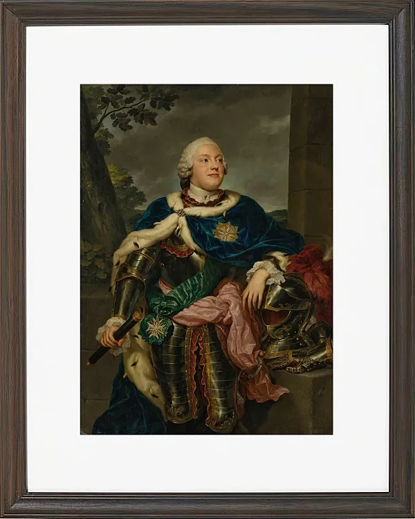 Porträt von Friedrich Christian - 1722