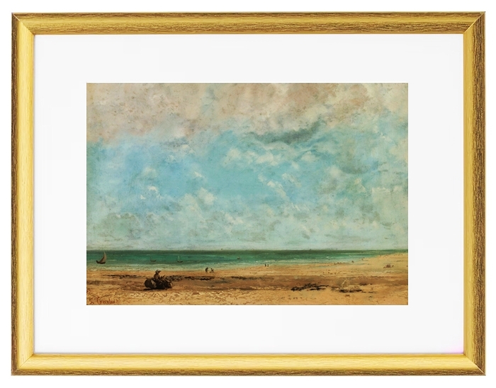 Seaside landscape - 1863