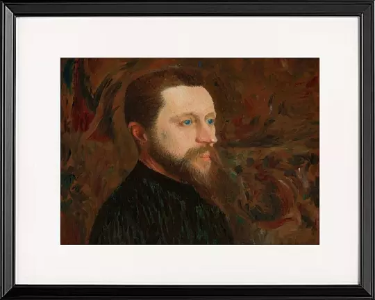 Porträt von Georges Seurat - 1890