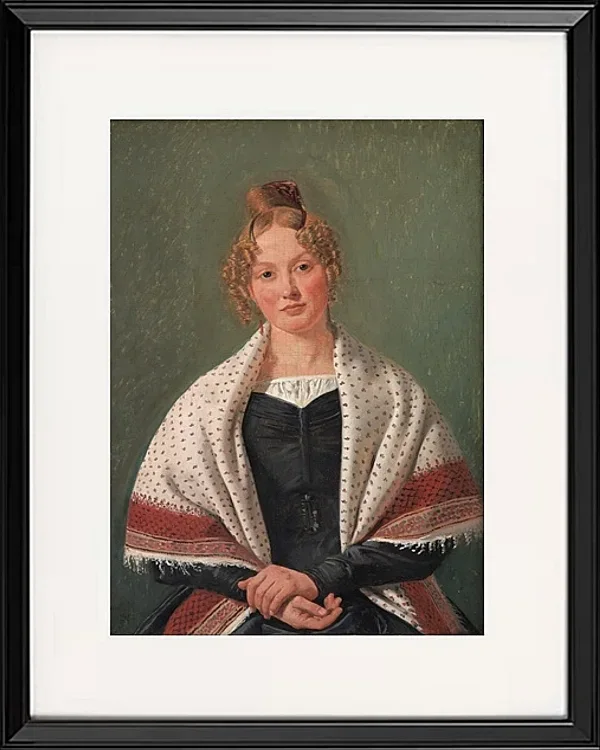 Porträt von Hanne Wanscher - 1835
