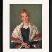 Porträt von Hanne Wanscher - 1835