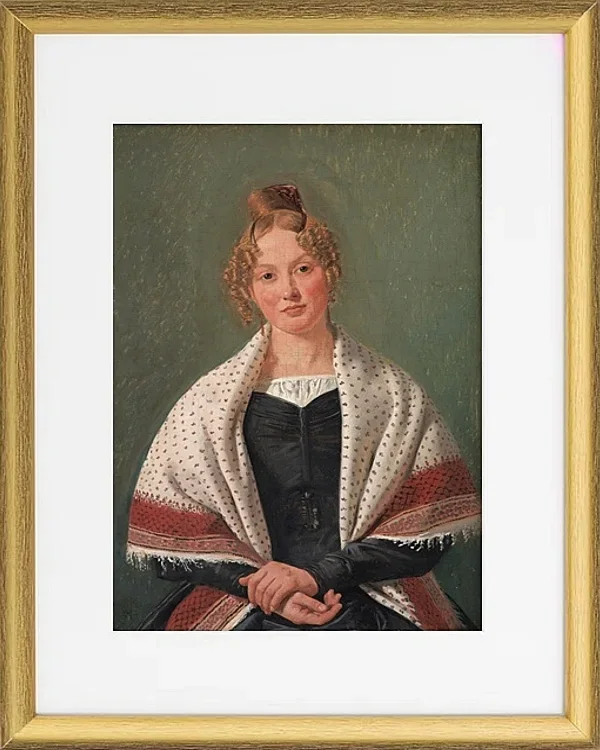 Porträt von Hanne Wanscher - 1835