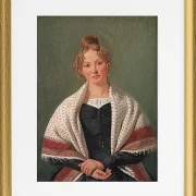 Porträt von Hanne Wanscher - 1835