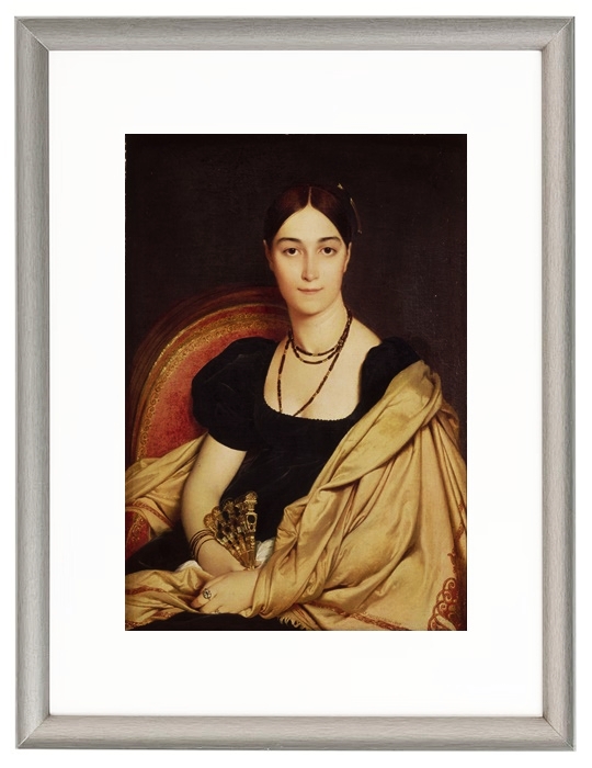 Porträt von Madame Duvaucey - 1835