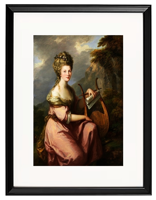 Porträt von Sarah Harrop - 1780