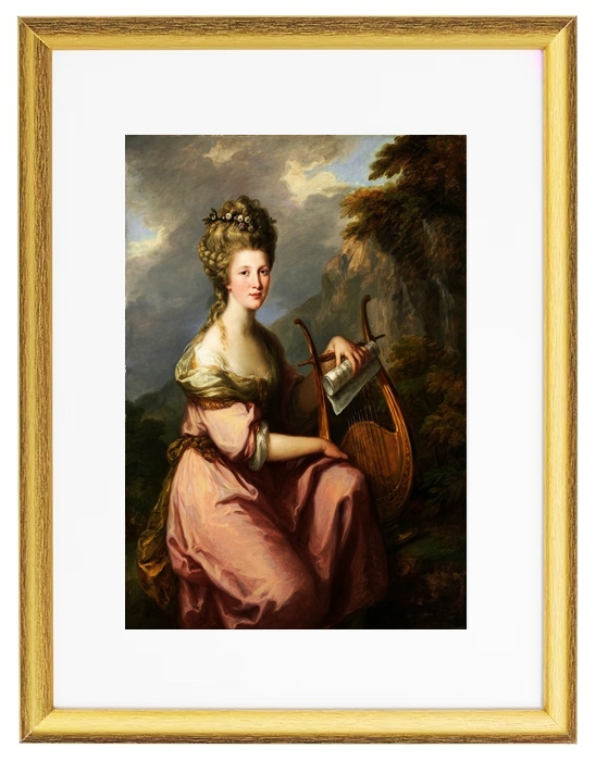 Porträt von Sarah Harrop - 1780