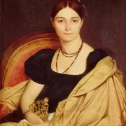 Porträt von Madame Duvaucey - 1835