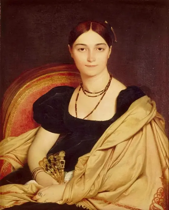Porträt von Madame Duvaucey - 1835