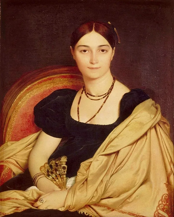 Porträt von Madame Duvaucey - 1835