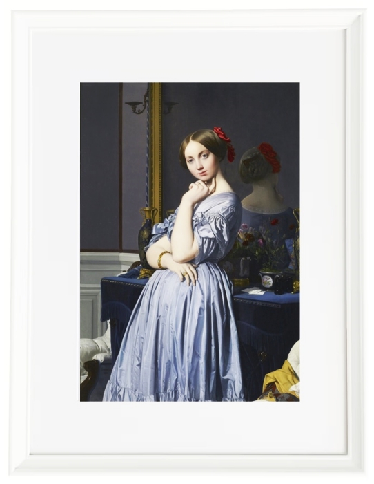 Porträt der Gräfin von Haussonville - 1845