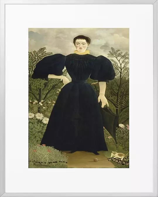 Porträt von Madame M - 1895