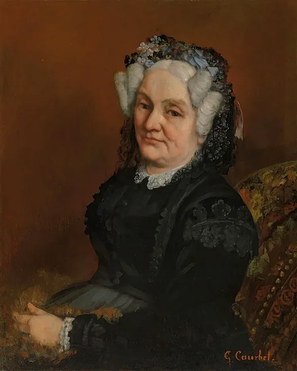 Porträt von Madame Sophie Loiseau - 1869