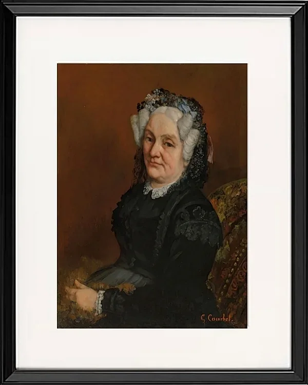 Porträt von Madame Sophie Loiseau - 1869