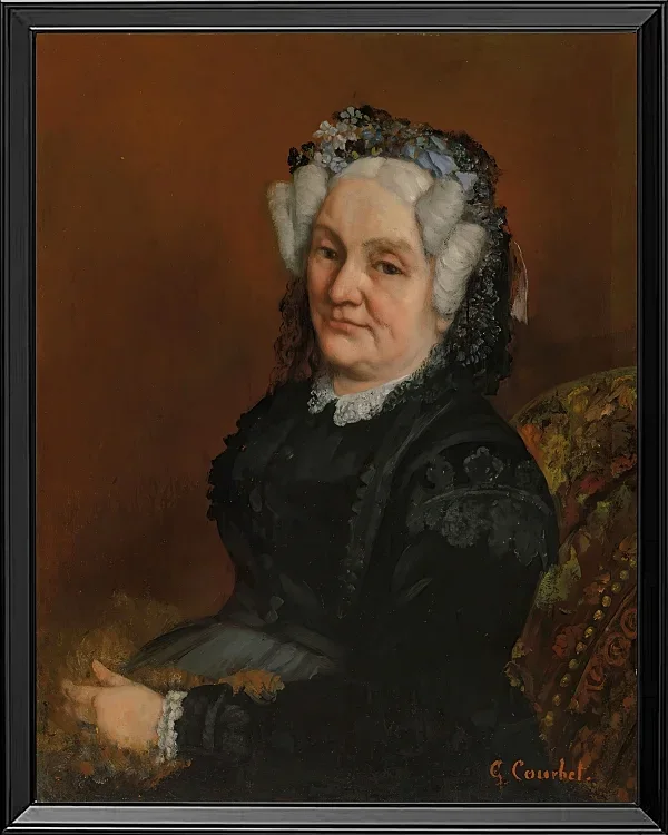 Porträt von Madame Sophie Loiseau - 1869