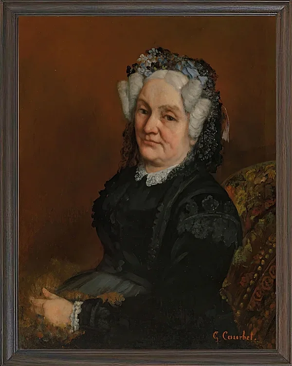 Porträt von Madame Sophie Loiseau - 1869