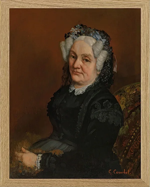 Porträt von Madame Sophie Loiseau - 1869